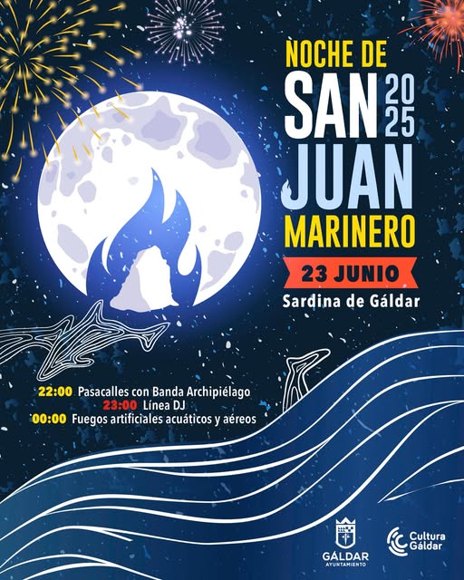 Programa de las Fiesta de San Juan de Sardina de Gáldar