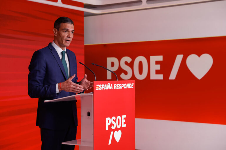 Sánchez descarta una cuestión de confianza y un adelanto electoral
