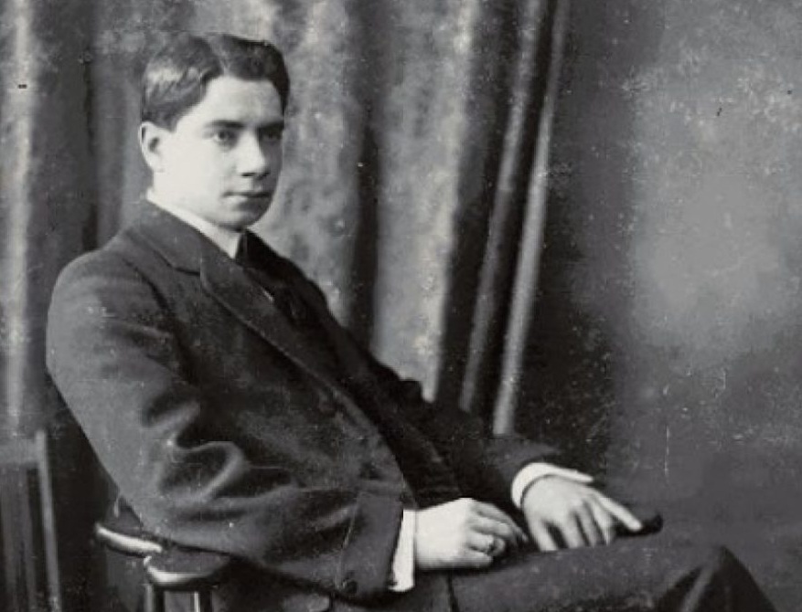 El poeta Tomás Morales. Imagen cedida por Cultura Cabildo de Gran Canaria