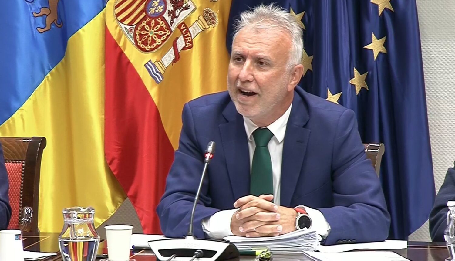 Torres comparece en la comisión de investigación por la compra de material sanitario