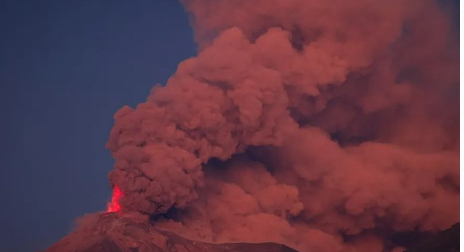 Volcán Fuego Guatemala.Efe
