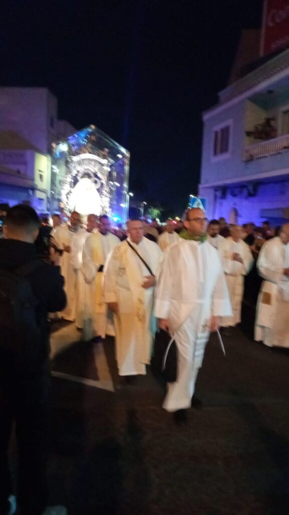 La Virgen del Pino visita la Iglesia de San Rafael, en Cruce de Sardina (Santa Lucía de Tirajana)