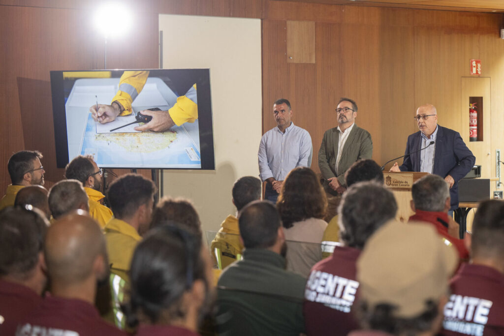 Presentación de la campaña contra incendios de Gran Canaria 2025
