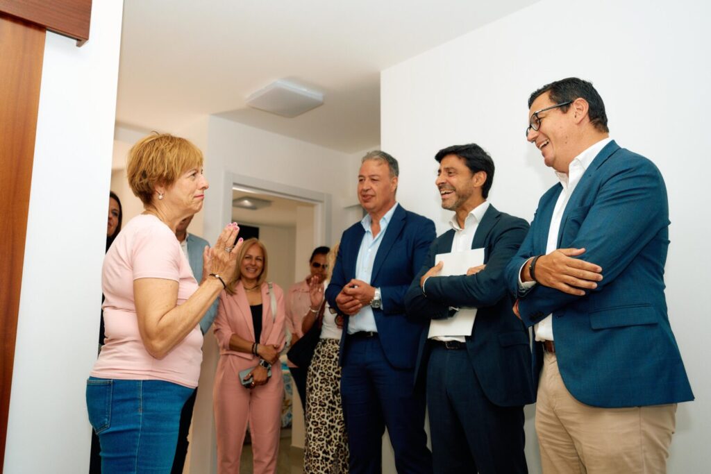 Una de las viviendas públicas entregadas. Imagen Gobierno de Canarias