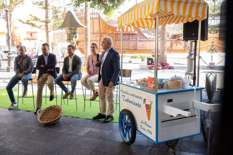 Nuevos helados artesanales con almendra de La Palma para mitigar el calor