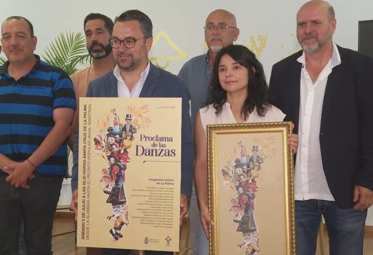 ‘La Proclama de Danzas’ nuevo acto de la Bajada de Las Nieves