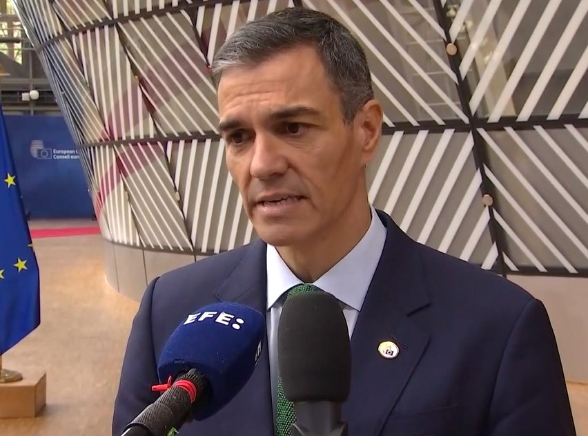 El presidente del Gobierno ha contestado a los nuevos aranceles de Trump y asegura que la política comercial es responsabilidad la UE 