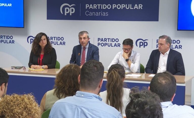El PP de Canarias pide que los menores migrantes sean tutelados por el Estado