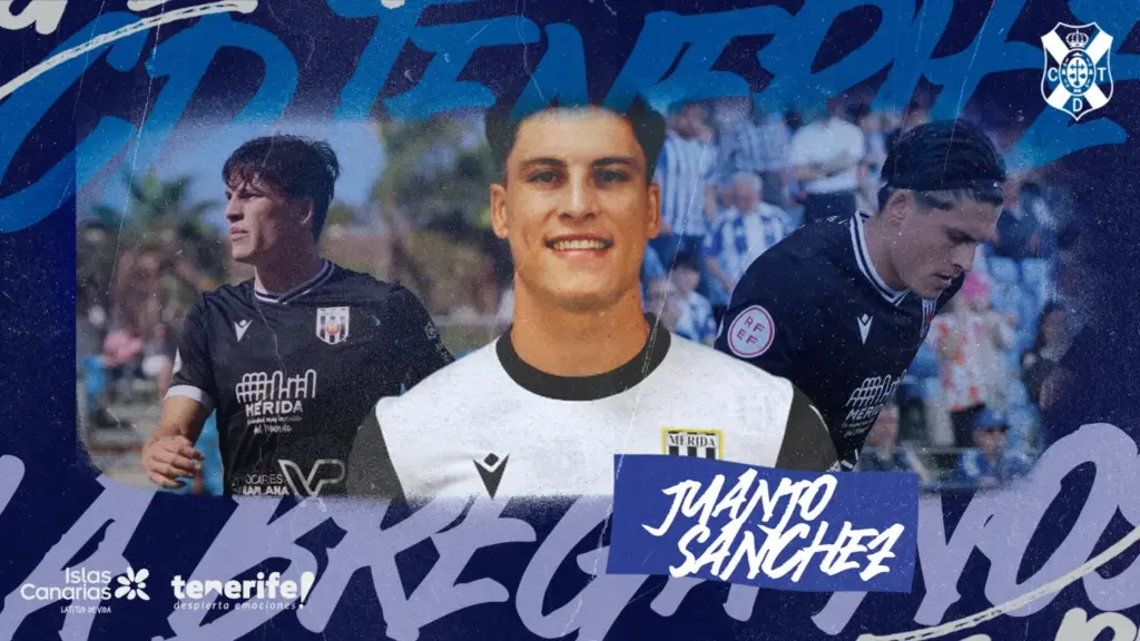 El CD Tenerife ficha al centrocampista Juanjo Sánchez