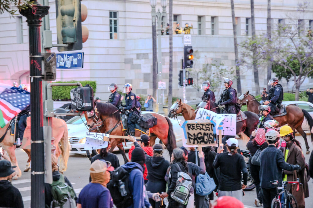 Los marines se unirán de esta forma a la Policía de Los Ángeles y a más de 4.000 soldados de la Guardia Nacional