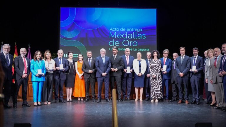 Seis instituciones reciben las Medallas de Oro de la ULL