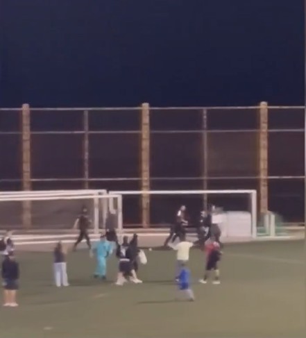 Una pelea en un campo de fútbol en Añaza (Tenerife) obliga a intervenir a los antidisturbios
