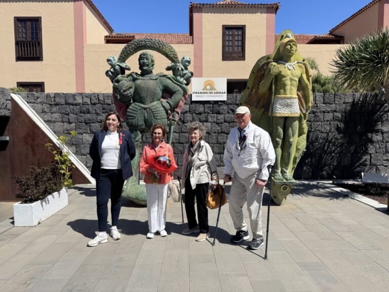 Los reyes de Noruega visitan Tenerife