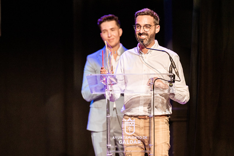 Victorio Pérez, Premio Arkoiris a mejor presentador de televisión / Ayuntamiento de Gáldar