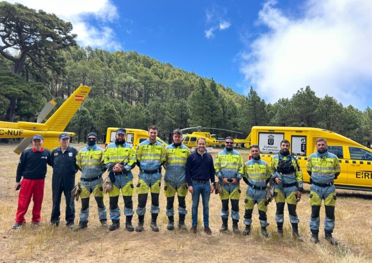 Los EIRIF refuerzan sus medios en la Bajada de la Virgen de los Reyes