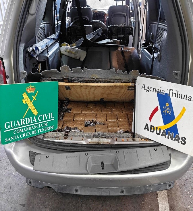 Detenida tráfico hachís