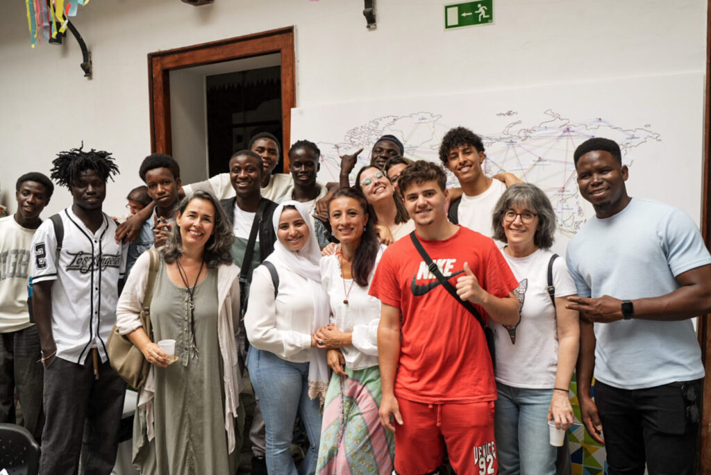 Gran Canaria celebra el Desayuno-Encuentro de Comunidades Nacionales e Inmigrantes. Imagen del encuentro celebrado en El Soco/ Cabildo de Gran Canaria.