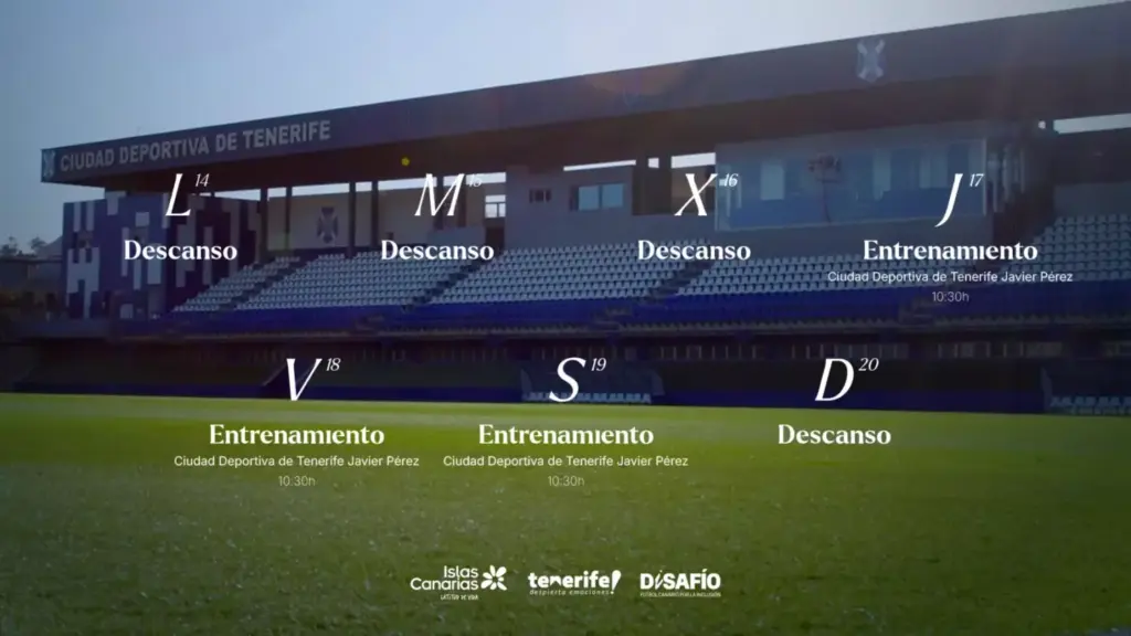 El CD Tenerife comenzará los entrenamientos el próximo jueves