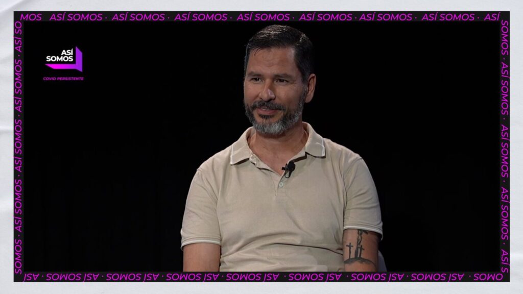 Jesús Carreño Expósito, protagonista del programa Así Somos: Covid Persistente.