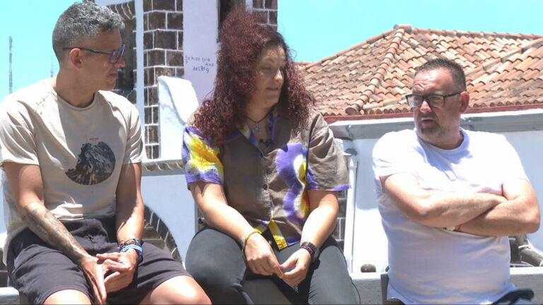 Así viven tres profesionales de RTVC en El Hierro la Bajada
