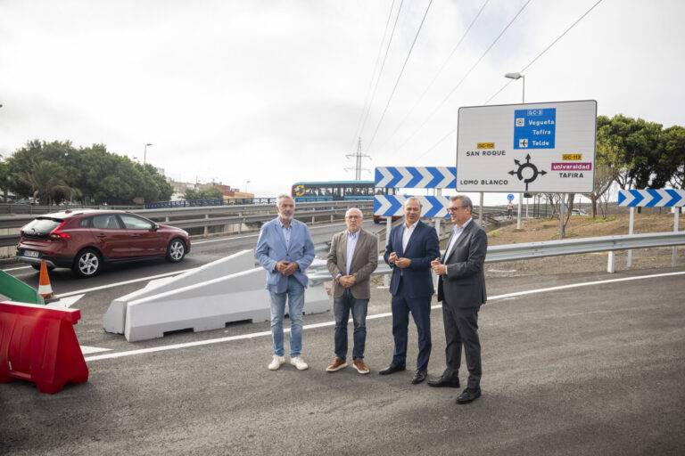 El Cabildo de Gran Canaria habilita un nuevo acceso directo al Campus de Tafira desde la Circunvalación