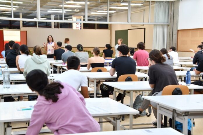 Hasta el viernes, 4 de julio, 2. 531 estudiantes se presentan a los exámenes de la PAU en las universidades canarias