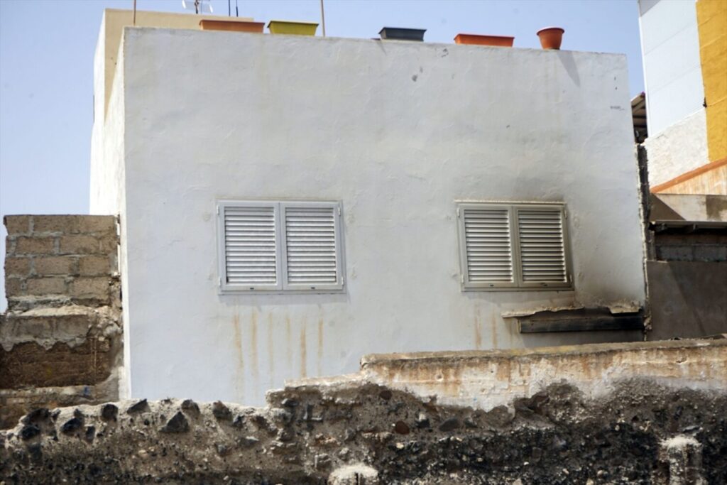 Fachada de la vivienda donde ocurriendo los hechos, a 16 de julio de 2025, en Las Palmas de Gran Canaria, Gran Canaria / Europa Press
