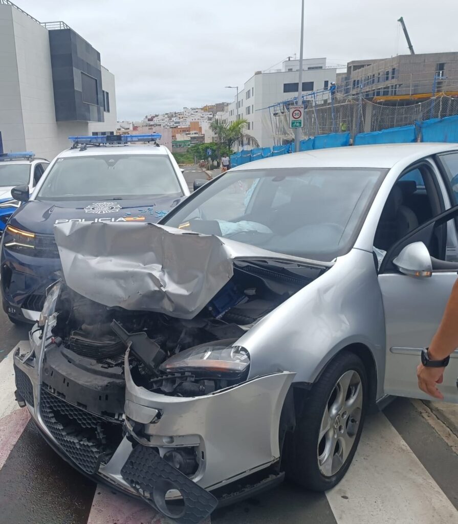 Detenido persecución