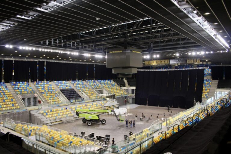 El Gran Canaria Arena mejorará su juego de luces