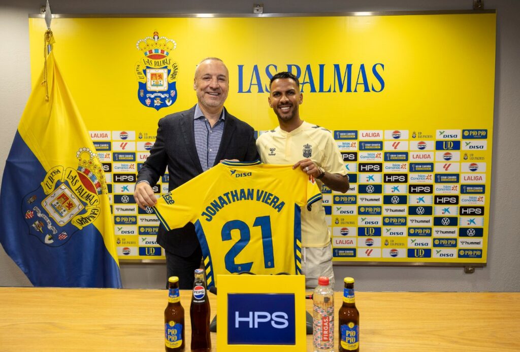 Jonathan Viera y la UD Las Palmas vuelven a unir sus caminos hasta 2026