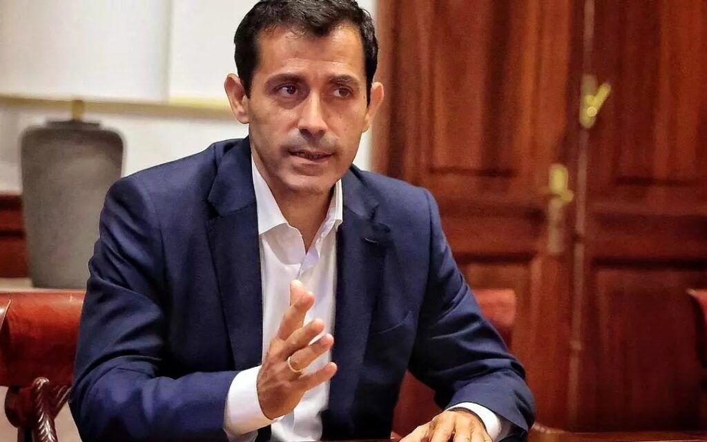 Imagen del consejero de Innovación, Investigación y Desarrollo del Cabildo de Tenerife, Juan José Martínez 