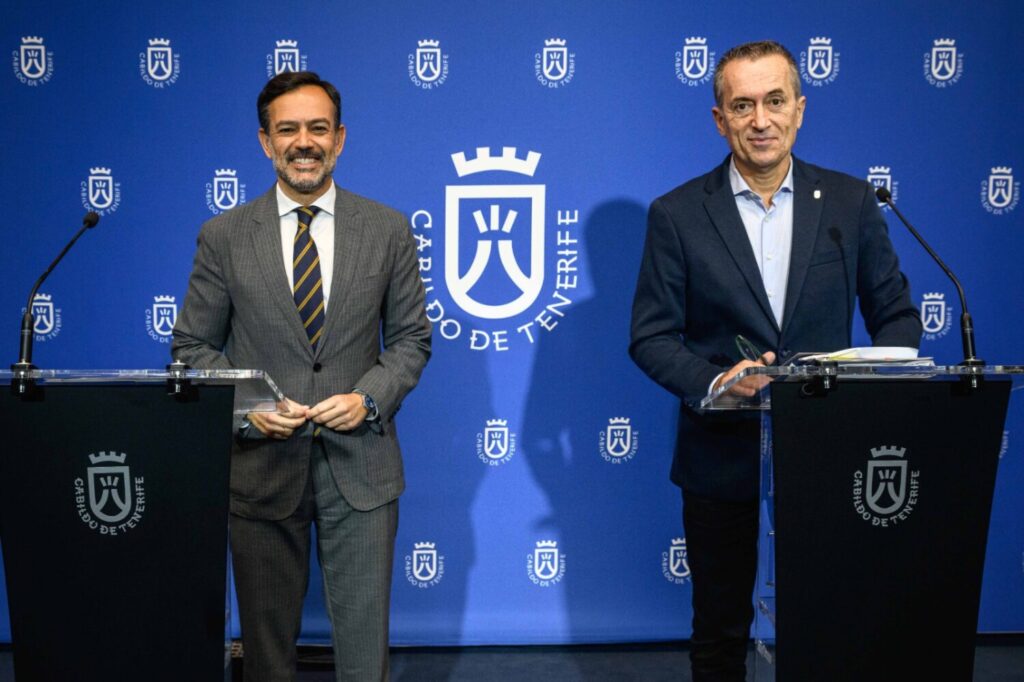 Lope Afonso (PP) y José Miguel Ruano (CC) / Coalición Canaria Tenerife