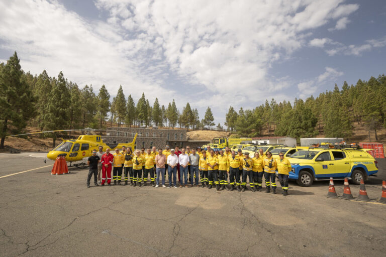 Gran Canaria inaugura el centro de operaciones y refugio contra incendios de Artenara