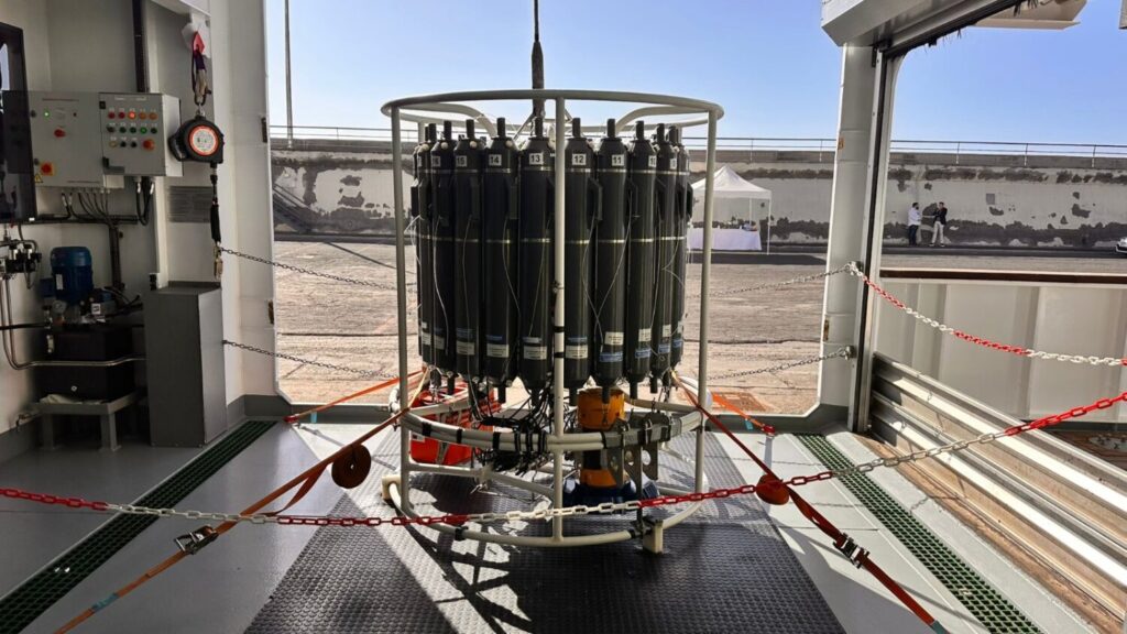 El buque Odón de Buen del IEO-CSIC visita Canarias por primera vez