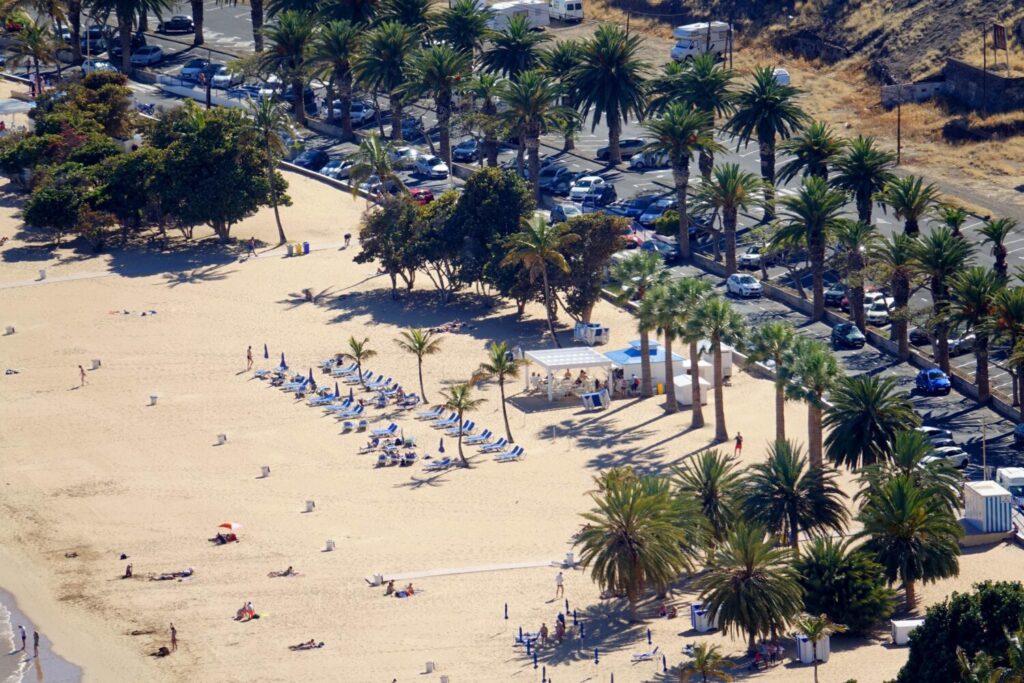 Playa de Las Teresitas. Imagen Ayuntamiento de Santa Cruz de Tenerife