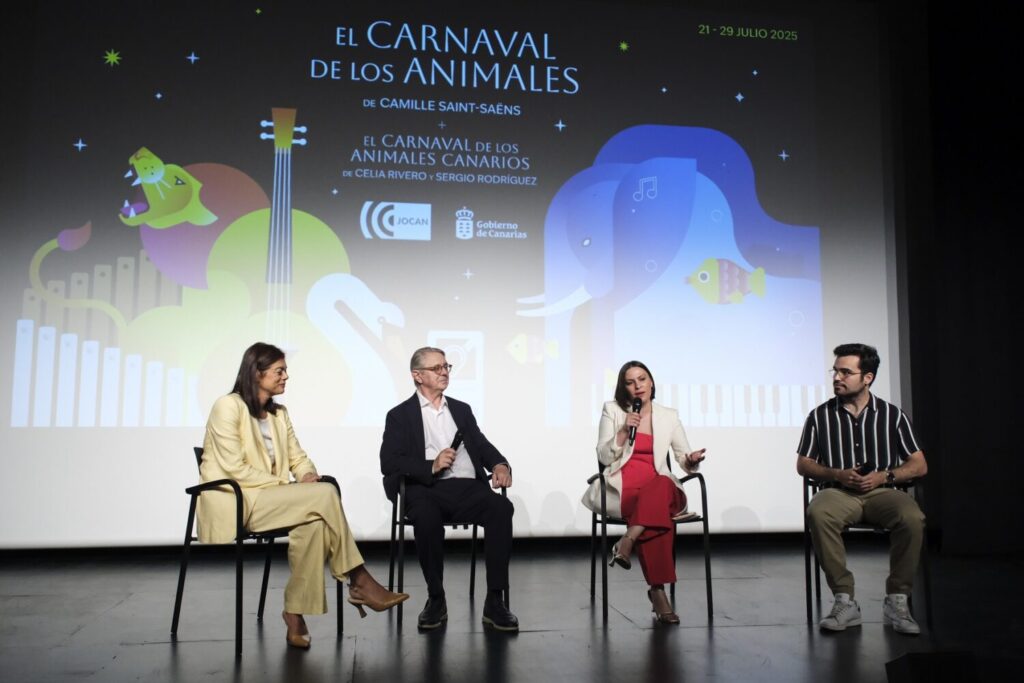 ‘El carnaval de los animales’, de Camille Saint Saëns, interpretada por una selección de once de sus músicos