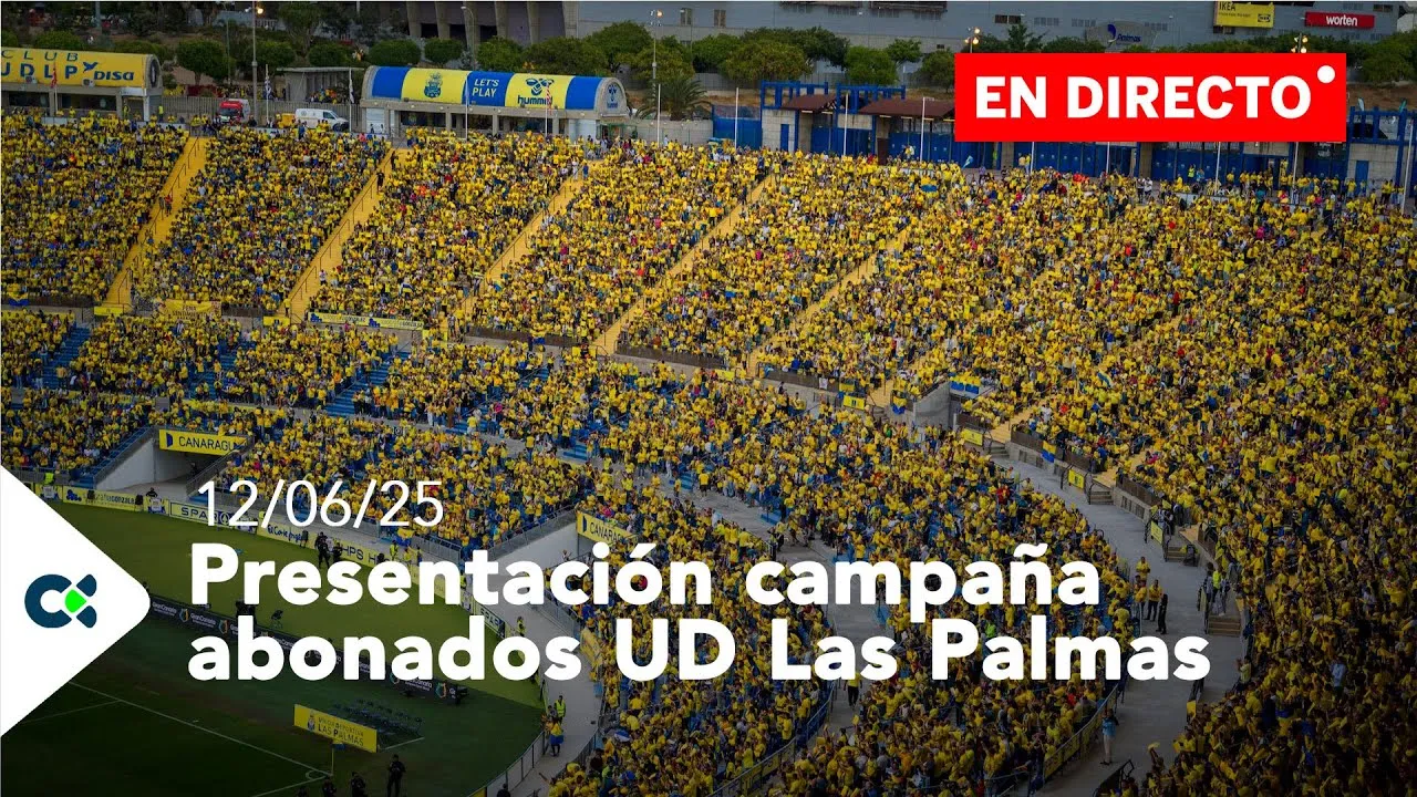 Presentación campaña abonados UD Las Palmas temporada 25-26