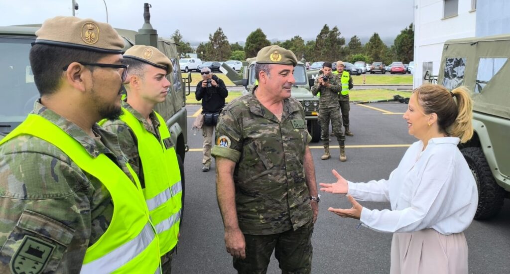 Presentación de la Operación Prometeo. Imagen Mando de Canarias