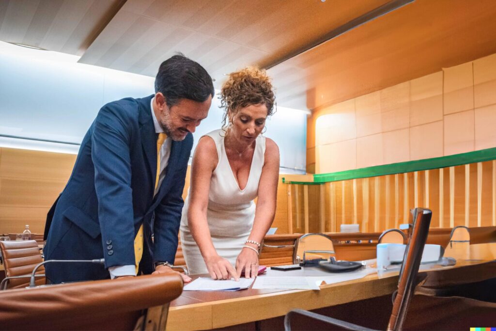 Lope Afonso anuncia la construcción de 193 viviendas en Tenerife. Sonia Hernández y Lope Afonso/ Cabildo de Tenerife.