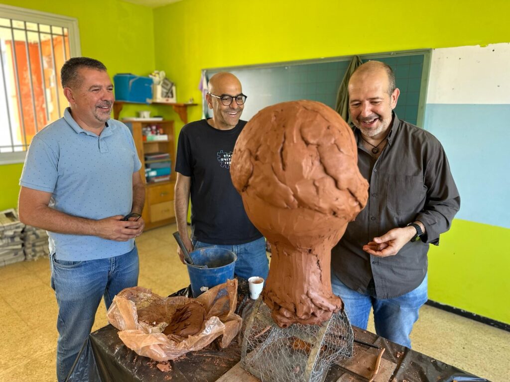 Elaboración de los Mascarones de La Palma