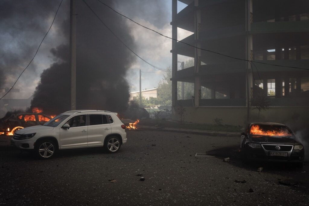 Ataques que llegan después de que el Servicio Estatal de Emergencias de Ucrania informara este viernes de la muerte de una persona