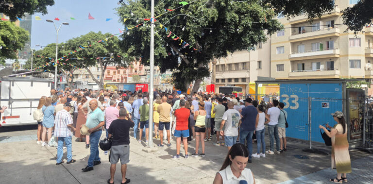 Unas 250 personas piden en Las Palmas un mayor control de la migración irregular