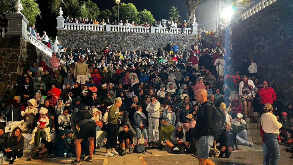 Llegada de la Virgen de los Reyes a la Iglesia de La Concepción