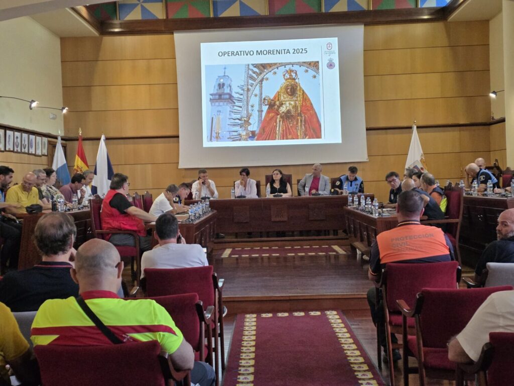 Reunión seguridad Virgen Candelaria