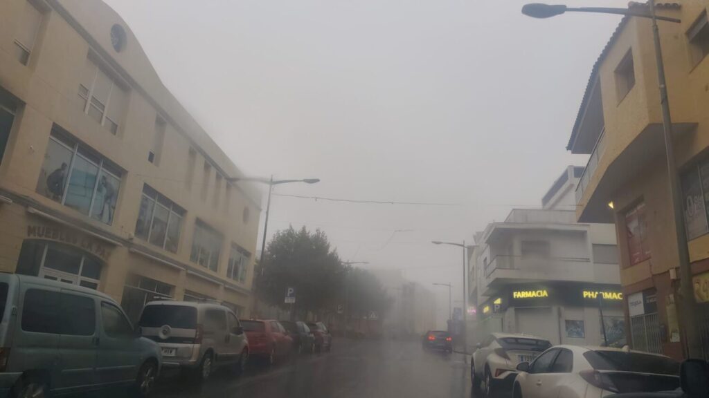 Lluvia en Tacoronte