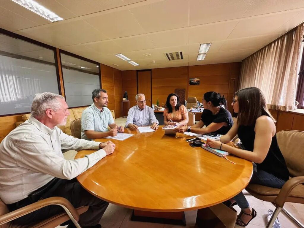 Imagen de archivo de una reunión de AFATE