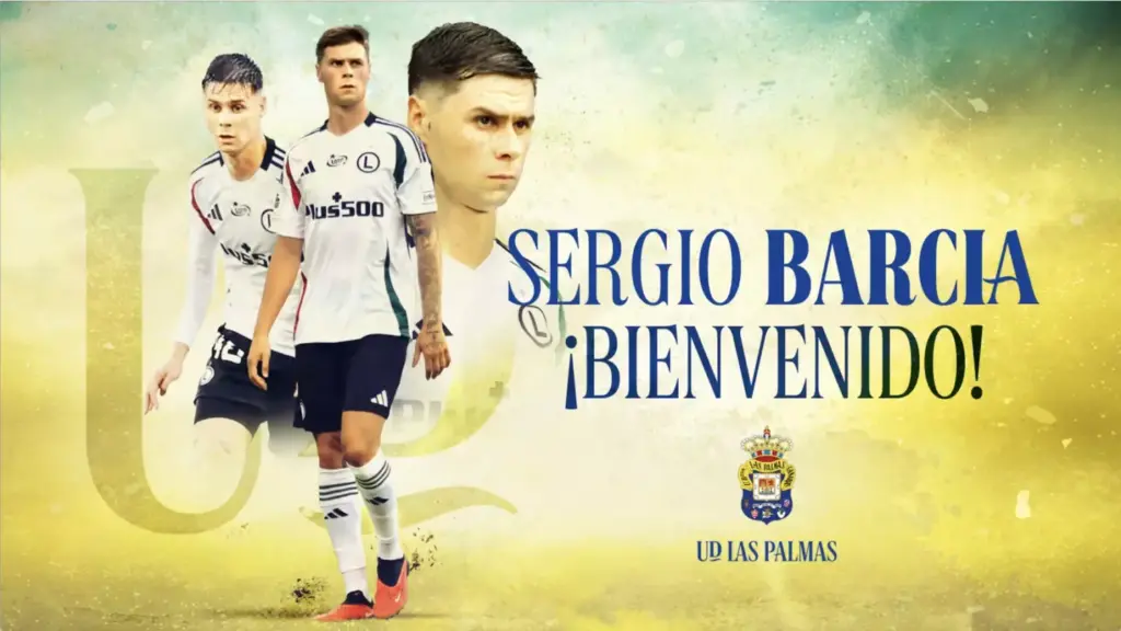 La UD Las Palmas incorpora al defensa central Sergio Barcia