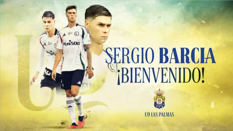 La UD Las Palmas incorpora al defensa central Sergio Barcia