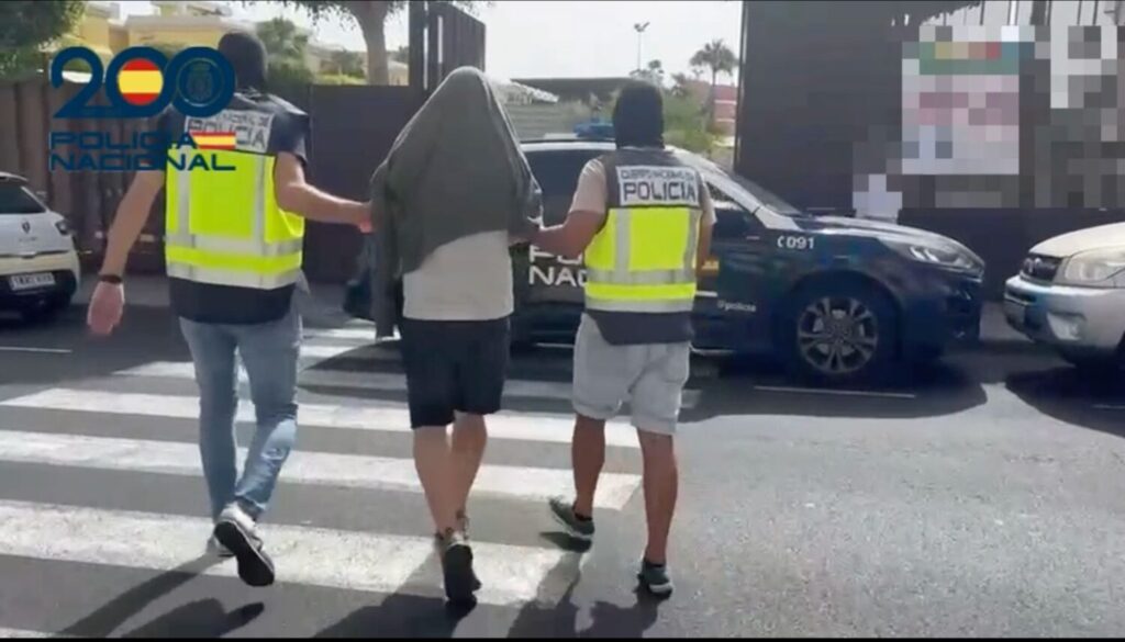 Detenido un hombre en Maspalomas como el presunto autor del asesinato de un indigente en Playa del Inglés / Policía Nacional 