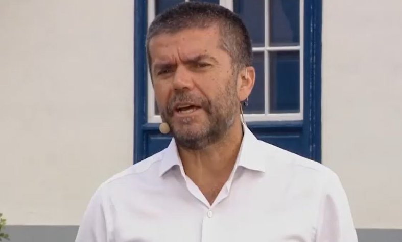 Francisco García ha recordado a su infancia durante el pregón de las fiestas de la Bajada de la Virgen de Las Nieves